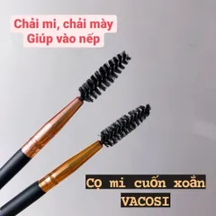 Cọ Mi Uốn Xoăn Vacosi Spoolie BR03 - Cọ Trang Điểm Mascara Chuyên Nghiệp Cho Bờ Mi Dài Và Cong Tự Nhiên