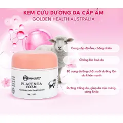 Kem cừu dưỡng da cấp ẩm Golden Health Placenta Cream Essence Oil