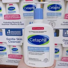 Sữa Rửa Mặt Cetaphil Gentle Skin Cleanser 591ml - Dưỡng Ẩm, Dịu Nhẹ Cho Da Mặt Và Toàn Thân, Chuyên Dụng Cho Da Nhạy Cảm