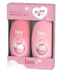 Bộ dầu gội xả H&S HS của Nhật Bản 350ml + 350g hỗ trợ cải thiện gàu giảm ngứa phục hồi cấp ẩm