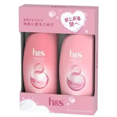 Bộ dầu gội xả H&S HS của Nhật Bản 350ml + 350g hỗ trợ cải thiện gàu giảm ngứa phục hồi cấp ẩm