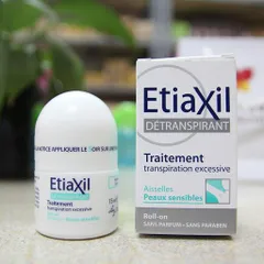 Lăn Khử Mùi Etiaxil 15ml - Sản Phẩm Dành Cho Da Hỗn Hợp và Nhạy Cảm, Khử Mùi Hôi Hiệu Quả, Chăm Sóc Da Mềm Mại