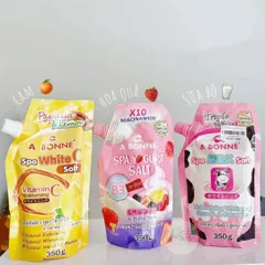 Muối Tắm Trắng Da Sữa Bò Spa Bonne Thái Lan hộp 350g - Yogurt Salt