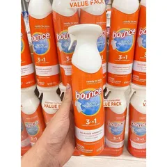 Xịt Thơm Chống Nhăn Khử Mùi Quần Áo Bounce 275g - Giải Pháp Hàng Đầu Giữ Cho Trang Phục Luôn Thơm Mát và Gọn Gàng