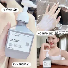Kem Dưỡng Trắng Da Body Royal Retinol B22 200g - Sáng Da Hiệu Quả, Chăm Sóc Da Khỏe Mạnh, Xuất Xứ Hàn Quốc