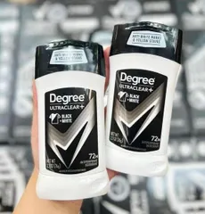 Lăn sáp khử mùi Degree Men Motionsense Ultra Clear Black White