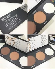 Bảng Phấn Tạo Khối 3 Ô City Color - Phấn Trang Điểm Hàn Quốc, Định Hình Gương Mặt Tự Nhiên, Dễ Sử Dụng Cho Mọi Đối Tượng
