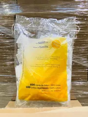 Bông Tẩy Trang Đa Năng 600 Miếng TETRA A L'ETAT PUR - Nhẹ Nhàng Cho Da Nhạy Cảm, Chất Liệu Tự Nhiên, Sản Phẩm Hàng Pháp