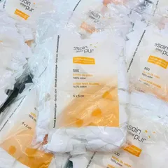 Bông Tẩy Trang Đa Năng 600 Miếng TETRA A L'ETAT PUR - Nhẹ Nhàng Cho Da Nhạy Cảm, Chất Liệu Tự Nhiên, Sản Phẩm Hàng Pháp