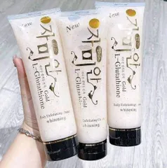 Gel Hạt Tẩy Tế Bào Chết Body L-Glutathione Gold Hàn Quốc 300g