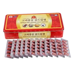 Viên Hồng Sâm Đông Trùng Hạ Thảo - Thực phẩm chức năng, Hỗ trợ sức khỏe, Tăng cường sinh lực, Giảm mệt mỏi, 120 viên