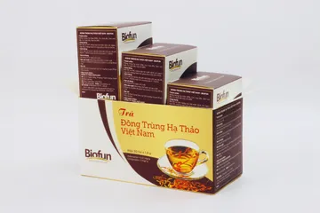 Trà Đông Trùng Hạ Thảo Biofun Hỗ Trợ Giấc Ngủ - Thức Uống Bổ Não, Tăng Cường Trí Nhớ, Quà Tặng Ý Nghĩa Cho Sức Khỏe