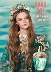 Nước hoa Anna Sui Fantasia Mermaid 10ml & 75ml - Hương hoa mẫu đơn, vani, gợi cảm và quyến rũ, Đồ dùng cho nữ giới