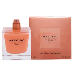 Nước hoa Narciso Ambree - Hương nước hoa nữ tính quyến rũ, sang trọng với hoa sứ, xạ hương và vanilla.