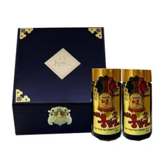 Cao Hồng Sâm Hàn Quốc Hộp Gỗ Đen 250g x 2 Lọ - Tăng Cường Sức Khỏe, Giảm Stress, Tốt Cho Tim Mạch