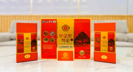 Tinh Dầu Thông Đỏ Chính Phủ VVIP Mugunghwa Jeoksong - Hỗ Trợ Sức Khỏe, 180 Viên, Xuất Xứ Hàn Quốc