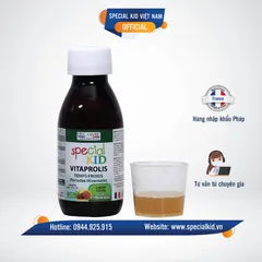 Siro Ho Special Kid Vitaprolis - Giải pháp hỗ trợ sức khỏe hô hấp cho trẻ, phòng cảm cúm và viêm đường hô hấp mùa lạnh, nhập khẩu Pháp 125ml