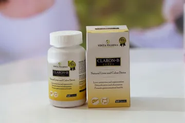 Viên Uống Claron B Detox Úc - Hỗ Trợ Thải Độc Gan và Tiêu Hóa, Silymarin & Chất Xơ Từ Thiên Nhiên, Giúp Duy Trì Sức Khỏe Tổng Quát