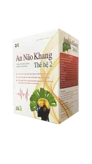 Viên Uống An Não Khang - Hỗ Trợ Hoạt Huyết, Cải Thiện Tuần Hoàn Máu Não, Tăng Cường Sức Khỏe Trí Não, 30 Viên