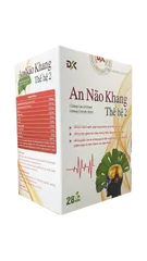 Viên Uống An Não Khang - Hỗ Trợ Hoạt Huyết, Cải Thiện Tuần Hoàn Máu Não, Tăng Cường Sức Khỏe Trí Não, 30 Viên