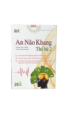 Viên Uống An Não Khang - Hỗ Trợ Hoạt Huyết, Cải Thiện Tuần Hoàn Máu Não, Tăng Cường Sức Khỏe Trí Não, 30 Viên