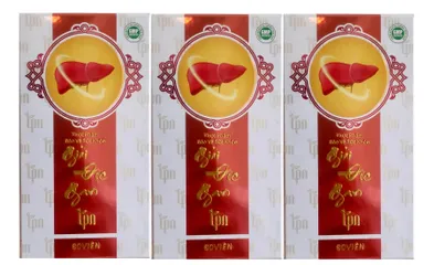 Combo 3 Hộp Thực Phẩm Bảo Vệ Sức Khỏe Hỗ Trợ Giải Độc Gan TPN - Tăng Cường Chức Năng Gan, Thanh Nhiệt, Thải Độc Hiệu Quả
