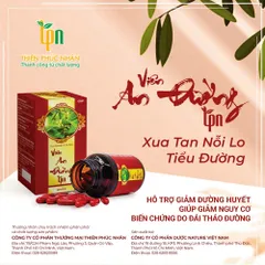 Combo 3 Hộp Thực Phẩm Chức Năng Bảo Vệ Sức Khỏe Viên An Đường TPN - Hỗ Trợ Giảm Đường Huyết Cho Người Tiểu Đường