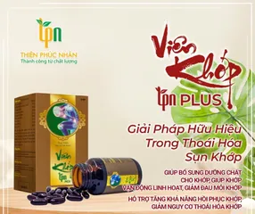 Combo 3 Hộp Thực Phẩm Bảo Vệ Sức Khỏe Viên Khớp TPN Plus - Hỗ Trợ Linh Hoạt Khớp và Bôi Trơn Dịch Khớp, 90 Viên/Hộp
