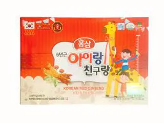 Nước Hồng Sâm Hươu Cao Cổ Cho Trẻ - Bio Hàn Quốc, Bổ Sung Canxi, Hương Hoa Quả Nguyên Chất, Hỗ Trợ Tăng Cường Miễn Dịch, 30 Gói x 20ml