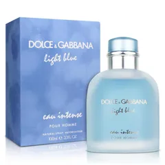 Nước hoa nam Dolce & Gabbana Light Blue Intense - Hương trái cây tươi mát, phong cách phóng khoáng, lưu hương lâu 6-10h