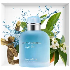 Nước hoa nam Dolce & Gabbana Light Blue Intense - Hương trái cây tươi mát, phong cách phóng khoáng, lưu hương lâu 6-10h