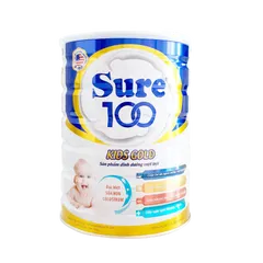 Sữa bột Sure 100 Kids Gold cho trẻ từ 6-36 tháng - Tăng cường miễn dịch, hỗ trợ phát triển toàn diện, dinh dưỡng vượt trội.
