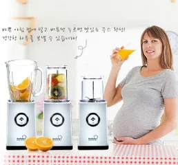 Máy Xay Sinh Tố 3 Trong 1 Kochstar KSEBD-1000 - Dung Tích 1.2L, Lưỡi Dao Thép Không Gỉ, Chức Năng Xay, Nghiền, Cắt Đa Năng, Màu Bạc