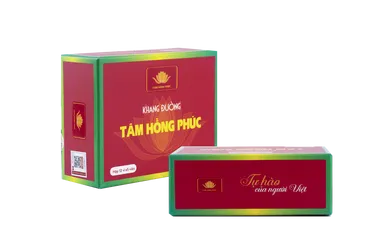 Viên uống Khang Đường Tâm Hồng Phúc - Hỗ trợ đường huyết, giảm mỡ, cholesterol, tăng cường sức khỏe cho người tiểu đường
