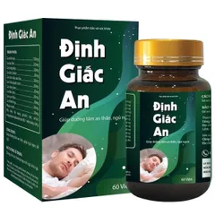 Định Giấc An - Thực Phẩm Chức Năng Hỗ Trợ Ngủ Ngon, Giảm Căng Thẳng, An Thần Từ Thảo Dược Thiên Nhiên