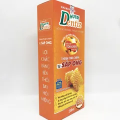 Dung dịch nha khoa Nutri Dentiz 250ml - Bảo vệ sức khỏe răng miệng, làm sạch tự nhiên, phù hợp cho mọi đối tượng.