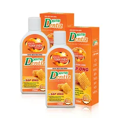 Dung dịch nha khoa Nutri Dentiz 250ml - Bảo vệ sức khỏe răng miệng, làm sạch tự nhiên, phù hợp cho mọi đối tượng.