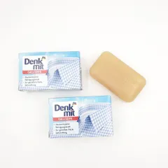 Xà Phòng Tẩy Trắng Cổ Áo Denkmit 100g - Giúp Loại Bỏ Vết Bẩn Cứng Đầu, An Toàn Với Da, Dễ Dùng Cho Mọi Loại Quần Áo