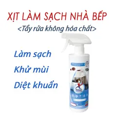 Xwash 500ml - Sản phẩm vệ sinh nhà bếp tự nhiên, khử mùi và bảo vệ sức khỏe, an toàn cho gia đình bạn