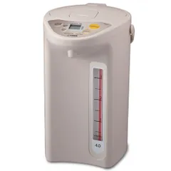 Bình thủy điện Tiger PDR-S40W 4.0L - Bình đun nước tự động có LCD, khóa nước, tiết kiệm điện, thiết kế sang trọng, Made in Japan