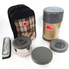 Hộp cơm giữ nhiệt Apollo 3 ngăn - Sản xuất tại Hàn Quốc