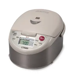 Nồi Cơm Điện Tử Cao Tần Tiger JKW-A18W 2 Trong 1 1.8L - 8 Chức Năng Nấu, Giữ Ấm 24h, Công Nghệ IH Tiết Kiệm Điện, Made in Japan