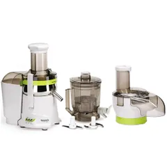 Máy Ép Trái Cây Đa Năng 3 Trong 1 Kuvings NJM-9010GR - Ép, Xay, Thái Cắt Rau Củ, Dung Tích 2.0L, Made in Korea