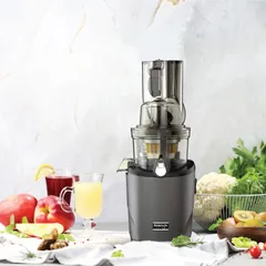 Máy Ép Chậm Kuvings KSP-2428CB 400ml - Màu Đen, Ép Nguyên Trái, Giữ Dinh Dưỡng, Sản Xuất Tại Hàn Quốc