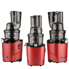 Máy Ép Chậm Kuvings KSP-2428CB 400ml - Ép Nguyên Trái, Cần Tây, Đỏ Sang Trọng, Giữ Vitamin Tối Ưu, Dễ Vệ Sinh