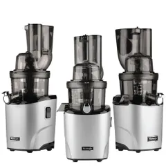 Máy ép chậm Kuvings KSP-2428CB - Ép trái cây nguyên trái, giữ vitamin, dung tích 400ml, thân thiện gia đình, thiết kế hiện đại màu bạc