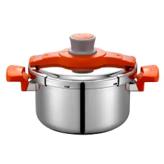 Nồi Áp Suất Inox 3 Lớp Poongnyun VBVPC-08 4.5L - Dùng Cho Bếp Gas, Bếp Từ, Công Nghệ One Touch, Sang Trọng Và Tiện Lợi
