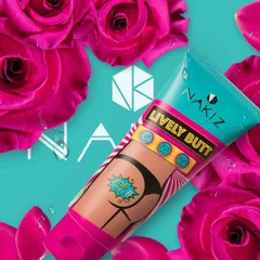 Kem giảm thâm mông, nhũ hoa Nakiz Lively Butt 100ml - Hỗ trợ làm sáng da, mịn màng cho vùng thâm, an toàn cho mọi loại da.