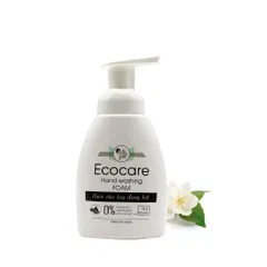 Nước Rửa Tay Hữu Cơ Ecocare - Tinh Dầu Thiên Nhiên Kháng Khuẩn, Mềm Da, Tạo Bọt 250ml (Cam/Quế/Nhài)