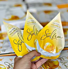 Sữa Tắm Trắng Collagen X3 Mix Saffron Đông Anh - Làm Trắng Da Hiệu Quả, Hương Thơm Dễ Chịu, Hộp 3 Gói Chất Lượng Cao